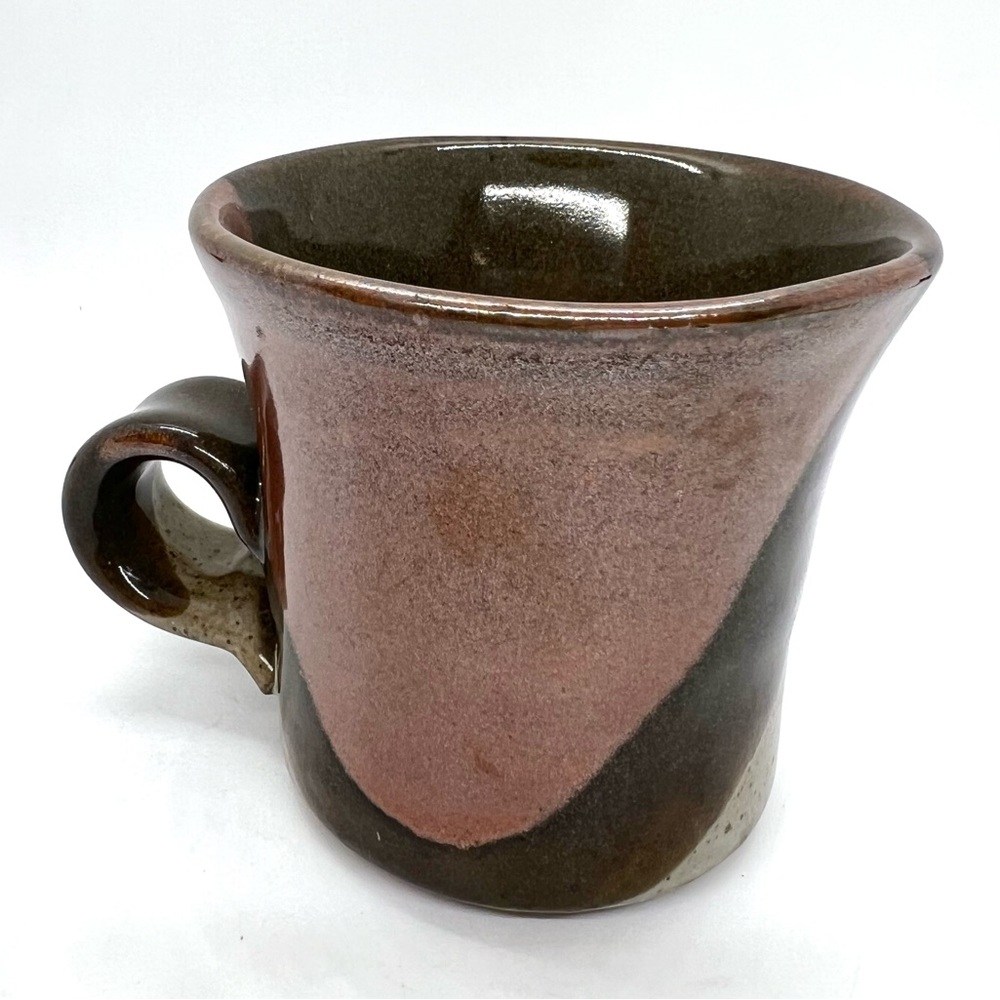 Y2K Signed John Freimarck Set of 2 Studio Pottery Mugs - Picture 8 of 16